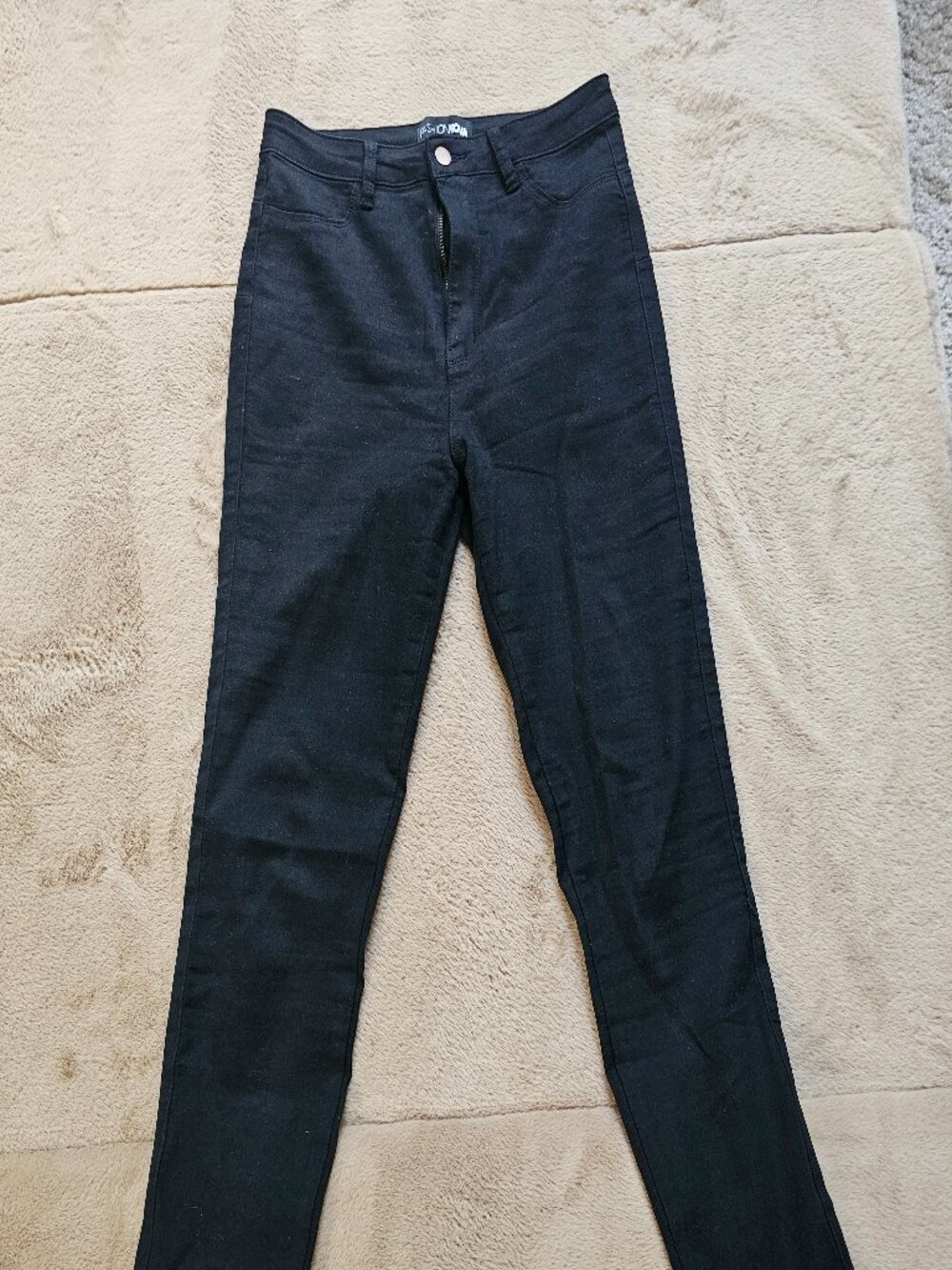 Fashion Nova Black Skinny Jeans | Size 9 | New Without Tags